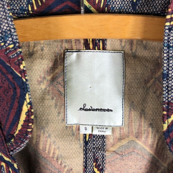 Anthropologie Elevenses Geo Safari Belted Vest - Picture 6 of 8